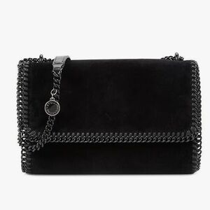 Stella McCartney Farabella vegan leather crossbody bag.